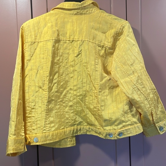Yellow Ruby Rd jacket - Picture 5 of 5